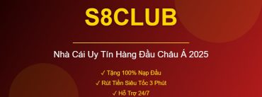 S8CLUB Nhà Cái Uy Tín